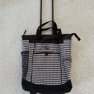 OLYMPIA FASHION ROLLING SHOPPER TOTE-20×14 x8 Inches;2300 CU. IN